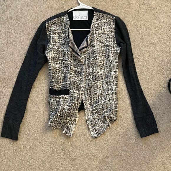 Dolan small tweed cardigan